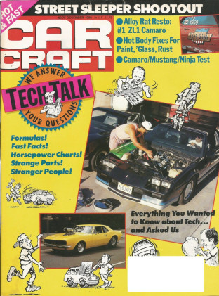 CAR CRAFT 1989 DEC - HARRELL ZL-1 #1, T-37